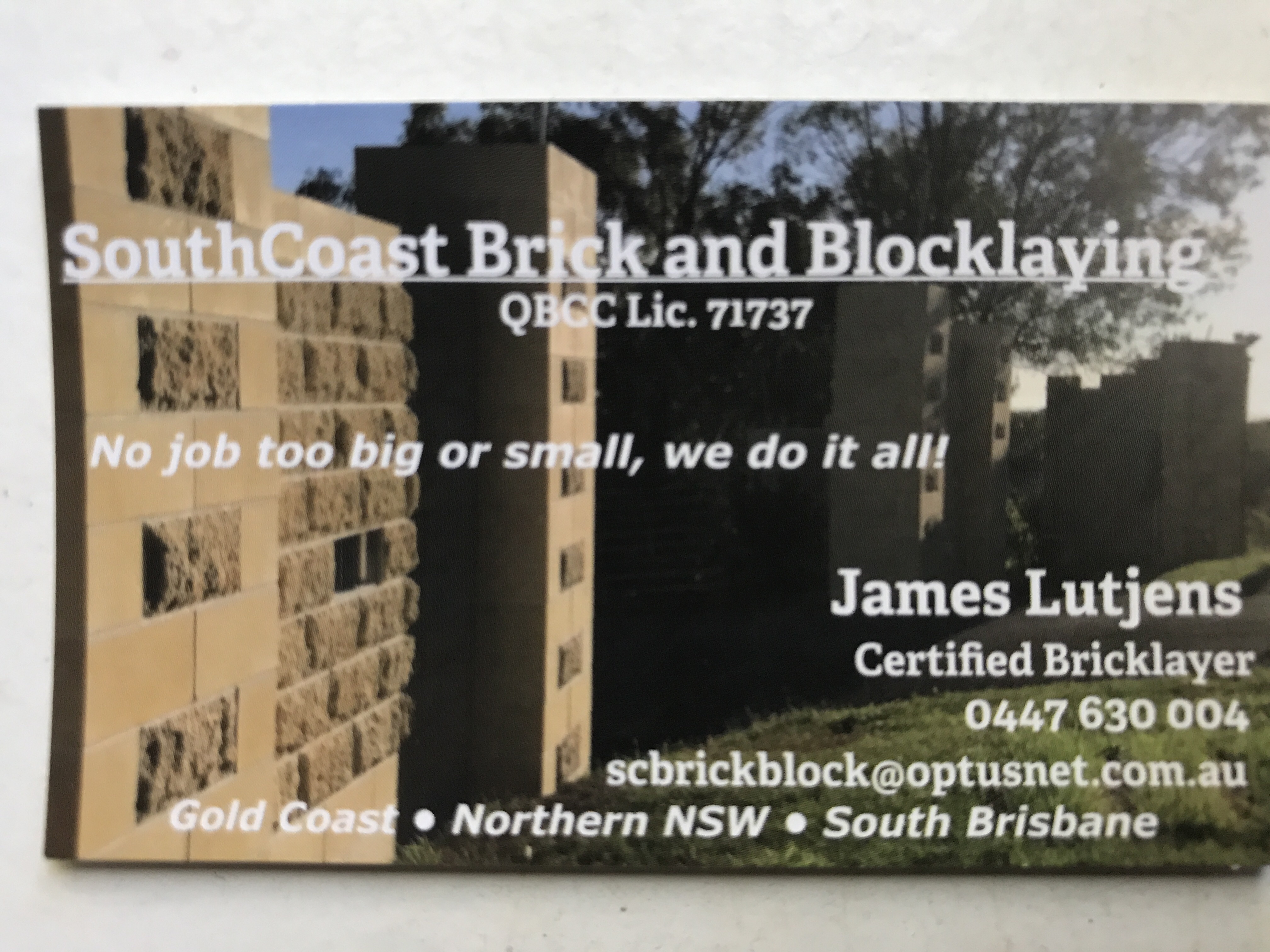 37 Hr Stone Mason In Gold Coast
